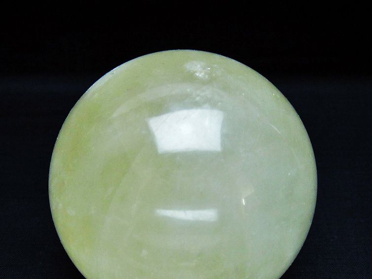 カルサイト 丸玉 81mm [t461-11488] 2枚目