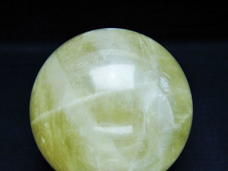 カルサイト 丸玉 80mm [t461-11490] 2枚目