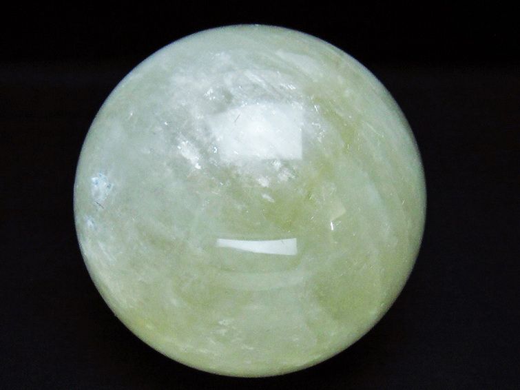 カルサイト 丸玉 84mm [t461-11497] 1枚目