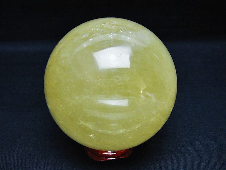 カルサイト 丸玉 81mm [t461-11502] 3枚目