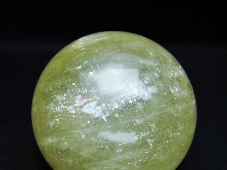 カルサイト 丸玉 79mm [t461-11508] 2枚目