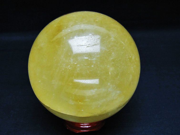 カルサイト 丸玉 79mm [t461-11520] 3枚目