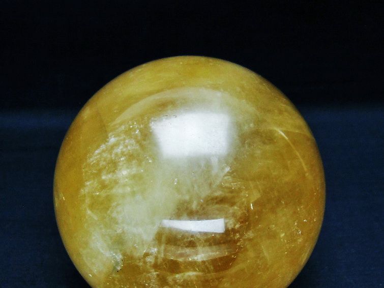 カルサイト 丸玉 87mm [t461-11524] 2枚目