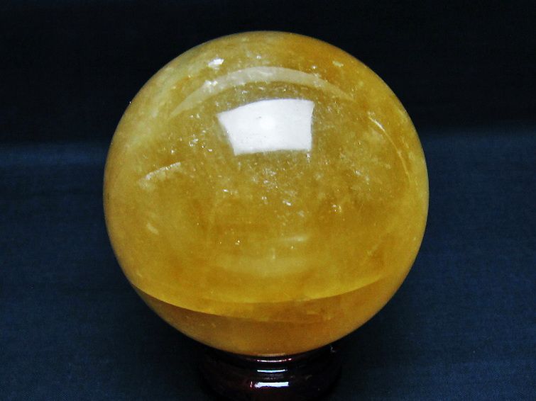 カルサイト 丸玉 87mm [t461-11524] 3枚目