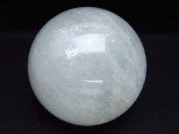 1.2Kg カルサイト 丸玉 92mm [t461-11533] 1枚目