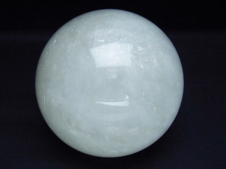 1.1Kg カルサイト 丸玉 90mm [t461-11543] 1枚目