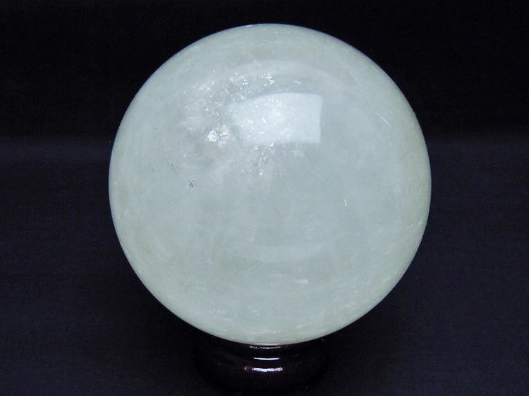 1.1Kg カルサイト 丸玉 90mm [t461-11543] 3枚目