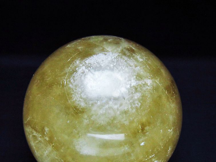 カルサイト 丸玉 88mm [t461-11547] 2枚目