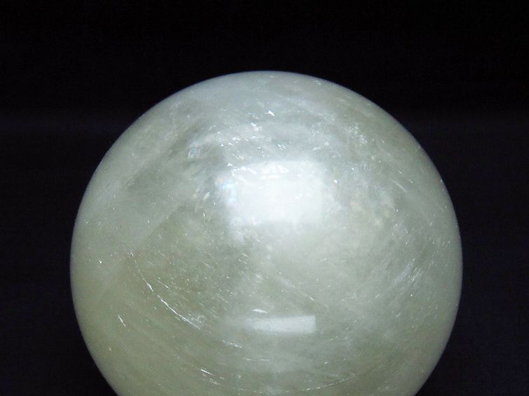 カルサイト 丸玉 88mm [t461-11556] 2枚目