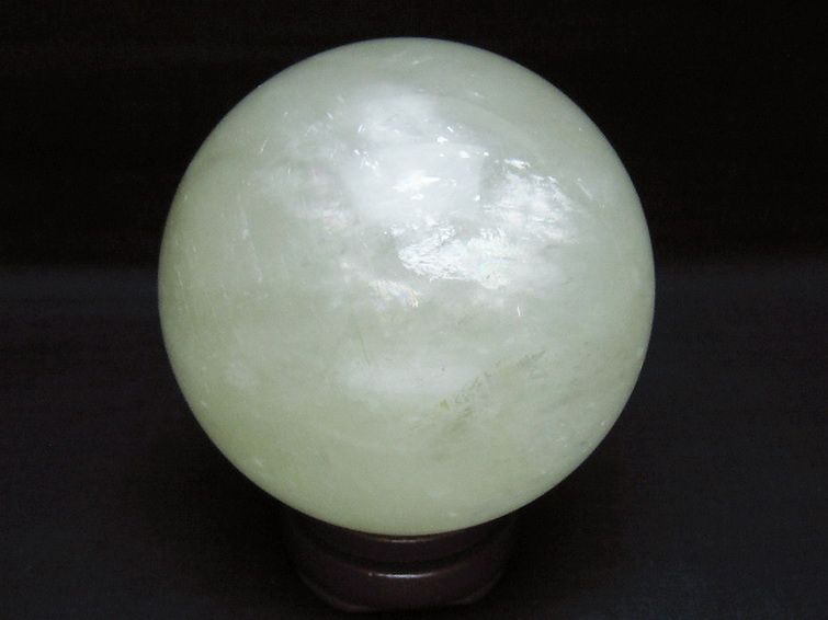 1.4Kg カルサイト 丸玉 98mm [t461-11648] 3枚目
