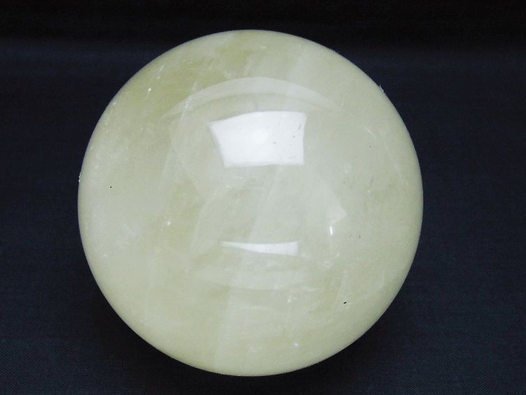 カルサイト 丸玉 83mm [t461-11659] 1枚目