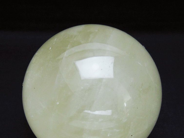 カルサイト 丸玉 83mm [t461-11659] 2枚目