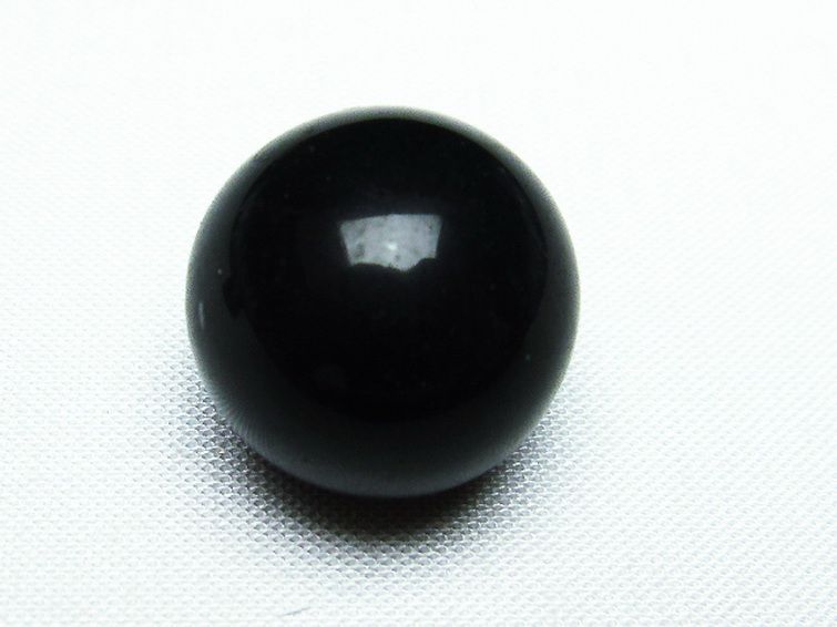 キャッツアイオブシディアン 丸玉 20mm [t464-521] 1枚目