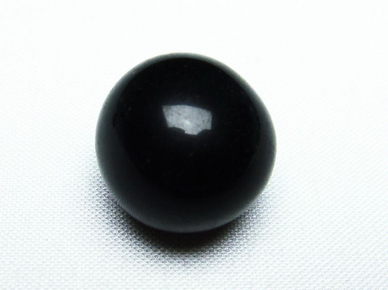 キャッツアイオブシディアン 丸玉 20mm [t464-561] 1枚目