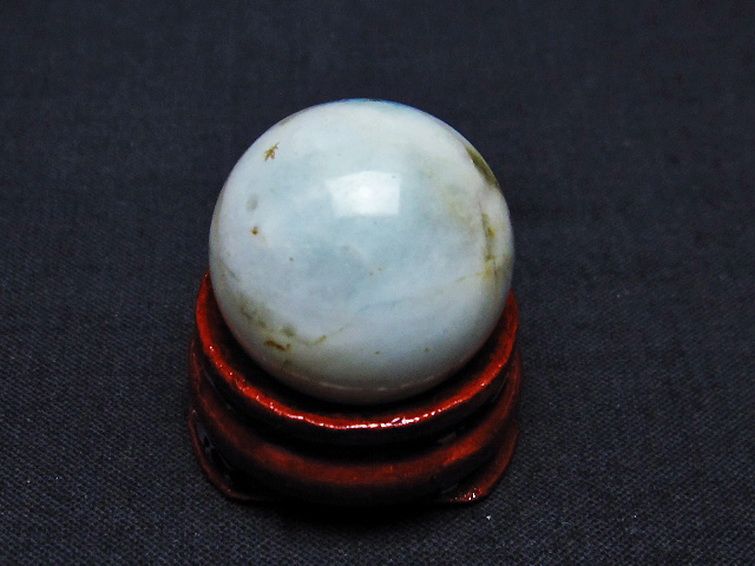 アクアマリン 丸玉 21mm [t465-504] 1枚目
