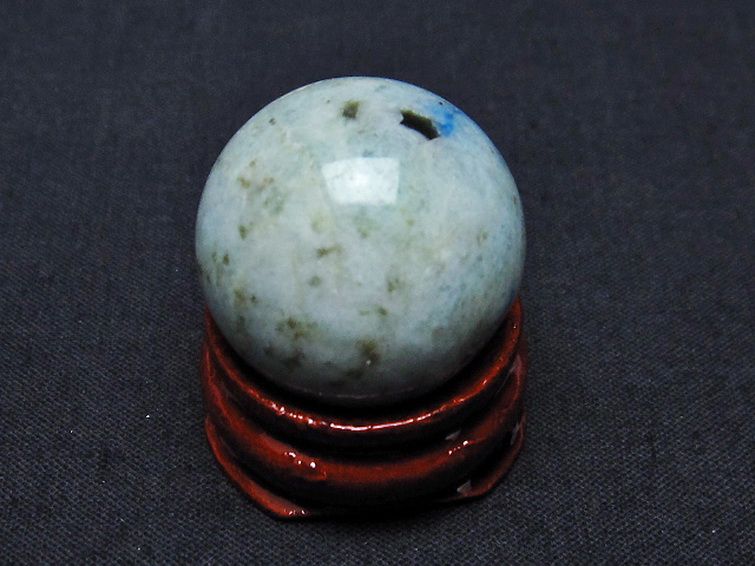 アクアマリン 丸玉 23mm [t465-568] 1枚目