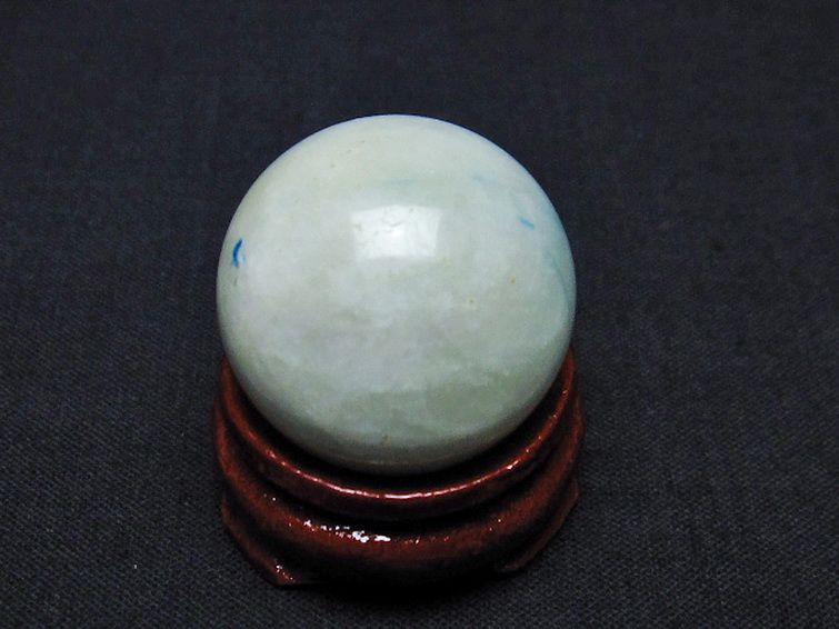 アクアマリン 丸玉 22mm [t465-580] 1枚目