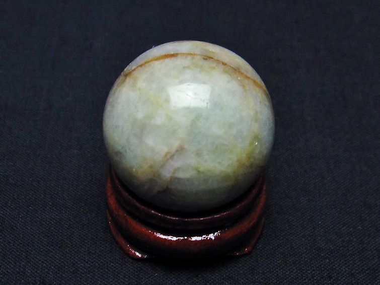 アクアマリン 丸玉 24mm [t465-649] 1枚目