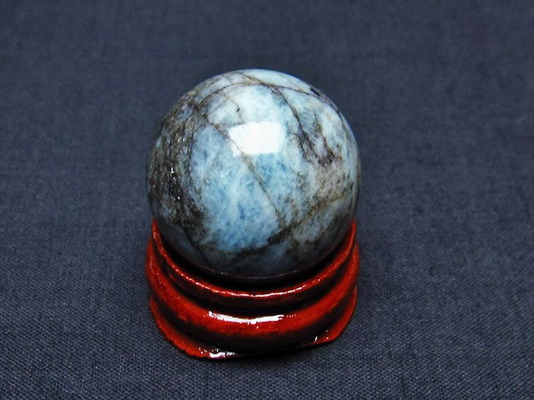 アクアマリン 丸玉 24mm [t465-658] 1枚目