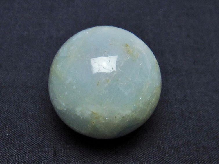 アクアマリン 丸玉 25mm [t465-663] 2枚目