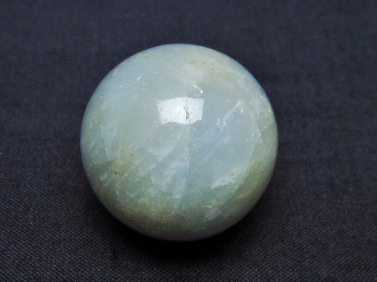 アクアマリン 丸玉 25mm [t465-663] 3枚目