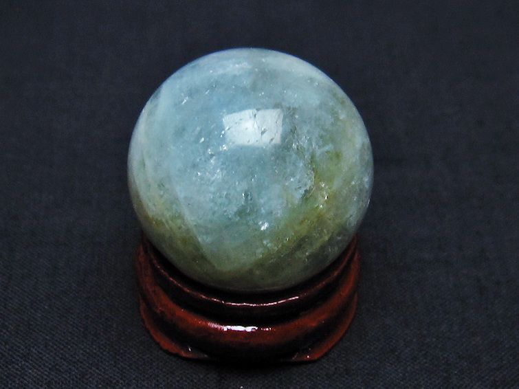 アクアマリン 丸玉 25mm [t465-692]