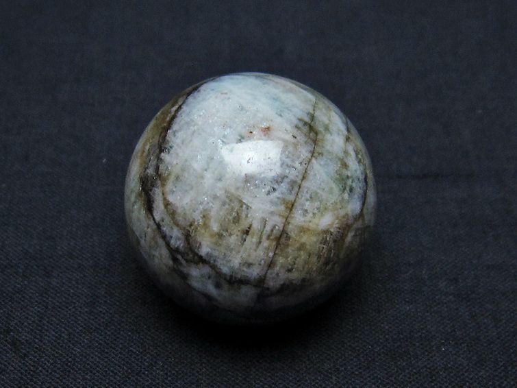アクアマリン 丸玉 26mm [t465-727] 2枚目