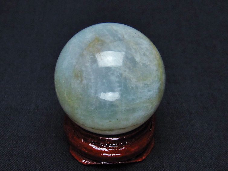 アクアマリン 丸玉 28mm [t465-779] 1枚目