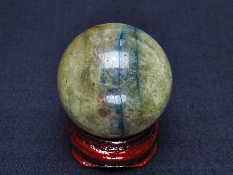 アクアマリン 丸玉 29mm [t465-786] 1枚目