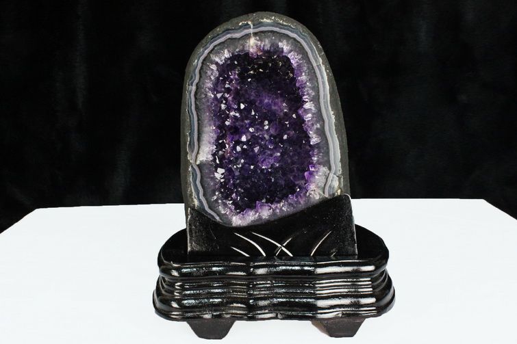 2.5Kg ブラジル産 アメジストドーム[T466-1741] 1枚目