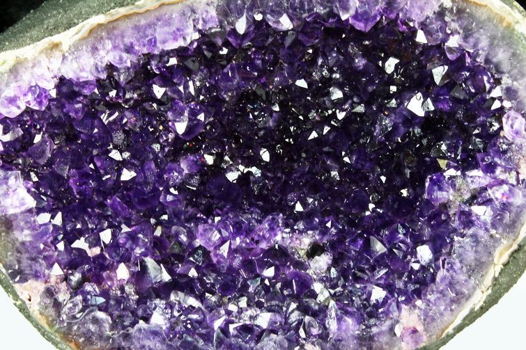 2.8Kg ウルグアイ産 サークルジオード アメジストドーム [t466-1832] 2枚目