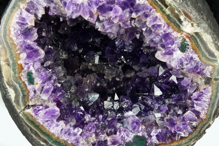 1.8Kg ウルグアイ産 サークルジオード アメジストドーム [t466-1848] 2枚目