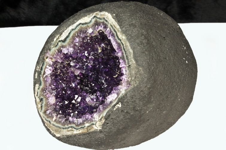 1.1Kg ウルグアイ産 サークルジオード アメジストドーム [t466-1857] 3枚目