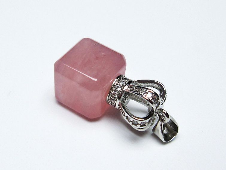 ローズクォーツ ペンダント [T467-3605] 2枚目