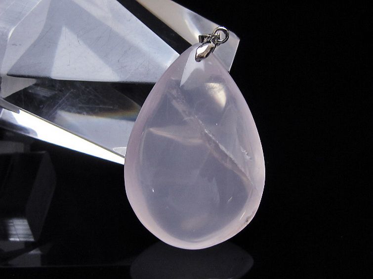 ローズクォーツ ペンダント [T467-3840] 1枚目