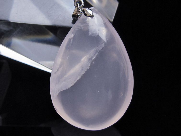 ローズクォーツ ペンダント [T467-3840] 2枚目