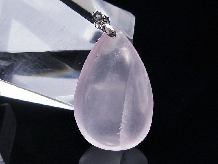 ローズクォーツ ペンダント [T467-3846] 1枚目