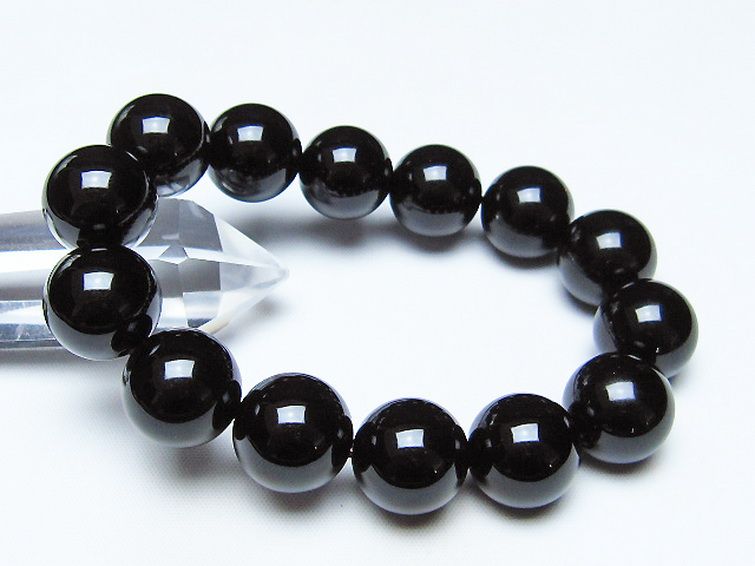 オニキス ブレスレット 16mm [t474-1824] 1枚目