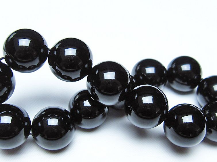 オニキス ブレスレット 16mm [t474-1824] 2枚目