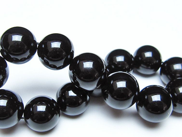 オニキス ブレスレット 16mm [t474-1828] 2枚目