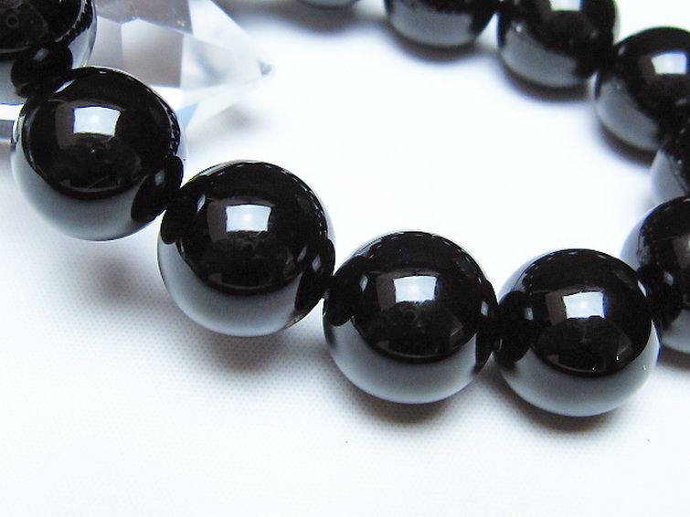 オニキス ブレスレット 16mm [t474-1828] 3枚目