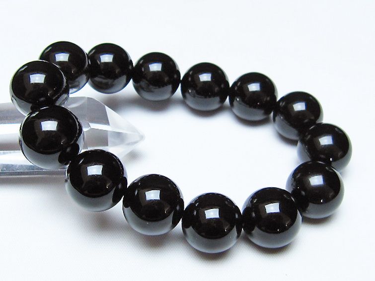 オニキス ブレスレット 16mm [t474-1843] 1枚目