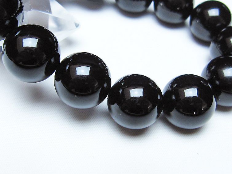 オニキス ブレスレット 16mm [t474-1843] 3枚目
