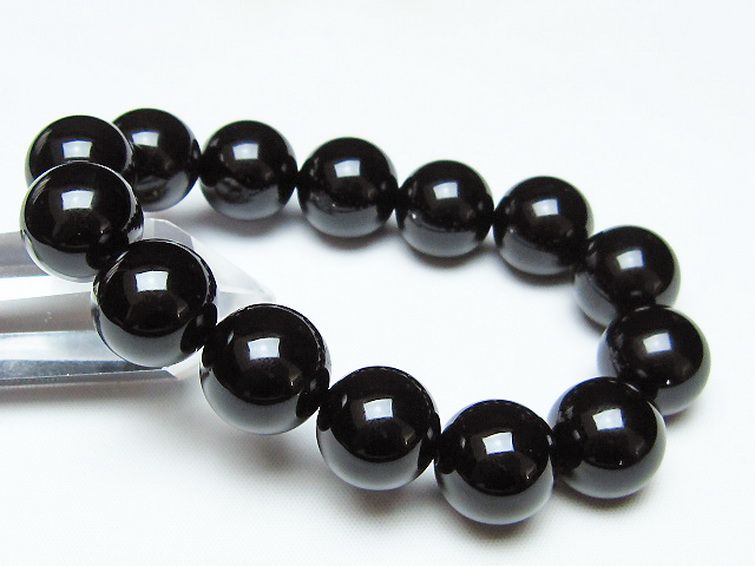オニキス ブレスレット 16mm [t474-1853] 1枚目