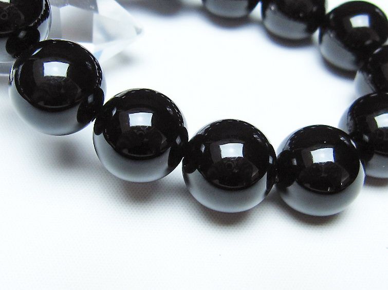 オニキス ブレスレット 16mm [t474-1859] 3枚目
