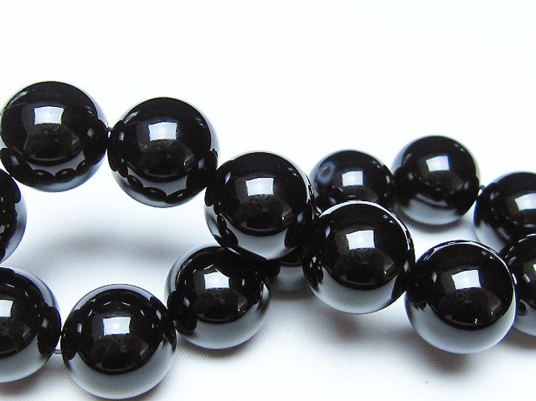 オニキス ブレスレット 16mm [t474-1869] 2枚目