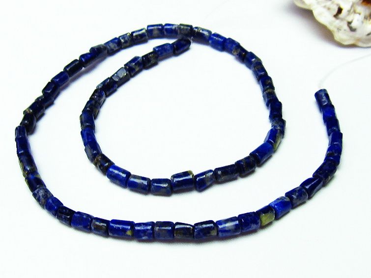 ラピスラズリ 一連 4mm ビーズ [t476-2079] 2枚目