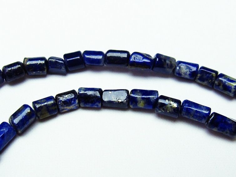 ラピスラズリ 一連 4mm ビーズ [t476-2079] 3枚目