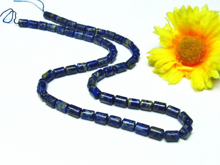 ラピスラズリ 一連 5mm ビーズ [t476-2440] 1枚目