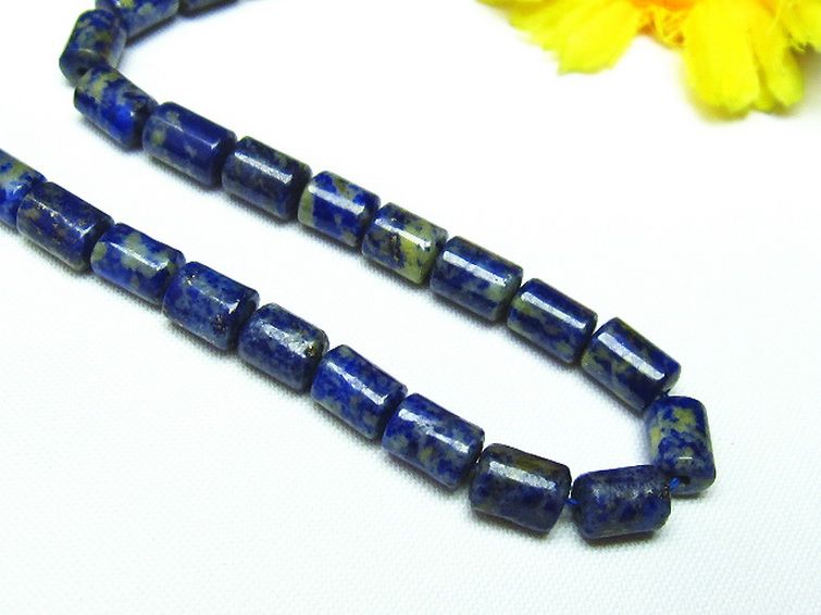 ラピスラズリ 一連 5mm ビーズ [t476-2440] 2枚目
